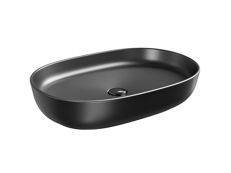 Раковина-чаша Laguraty 61 8195B цвет Черный матовый